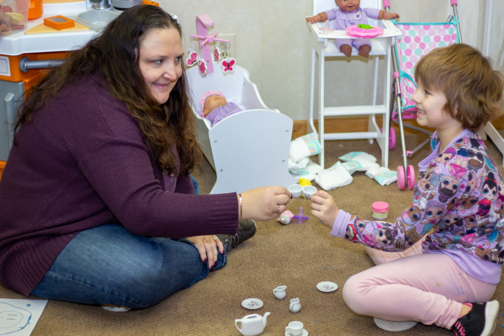 Butterfly Beginnings Play Therapy in Davenport, Iowa Kim Feeney Guides Children Through Play