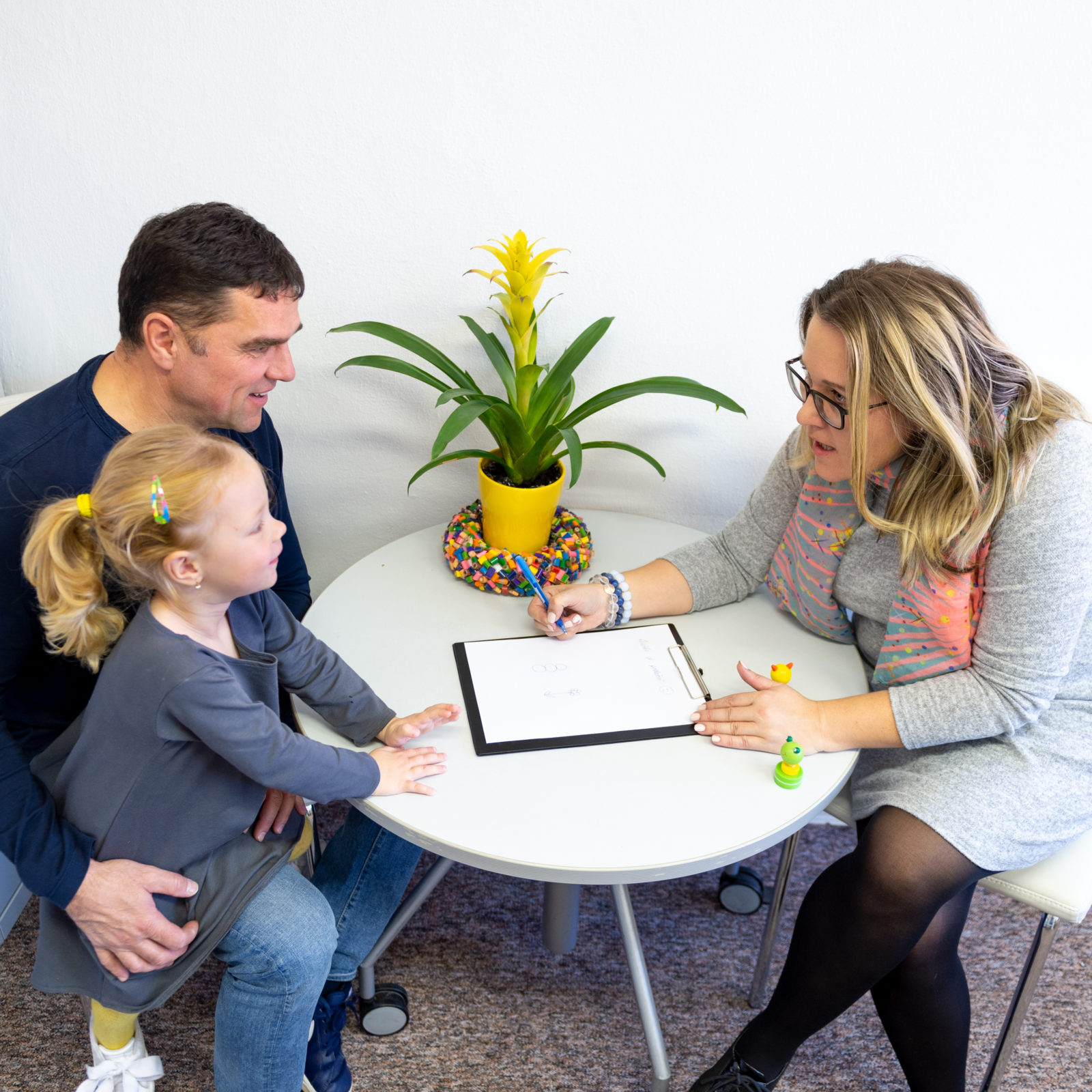 Therapy Intake Session at Butterfly Beginnings Play Therapy in Davenport, Iowa