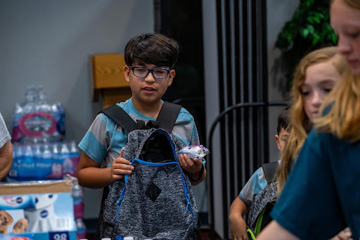 Image of kid at with backpack for butterfly beginnings play therapy in iowa blog School accommodations for anxiety