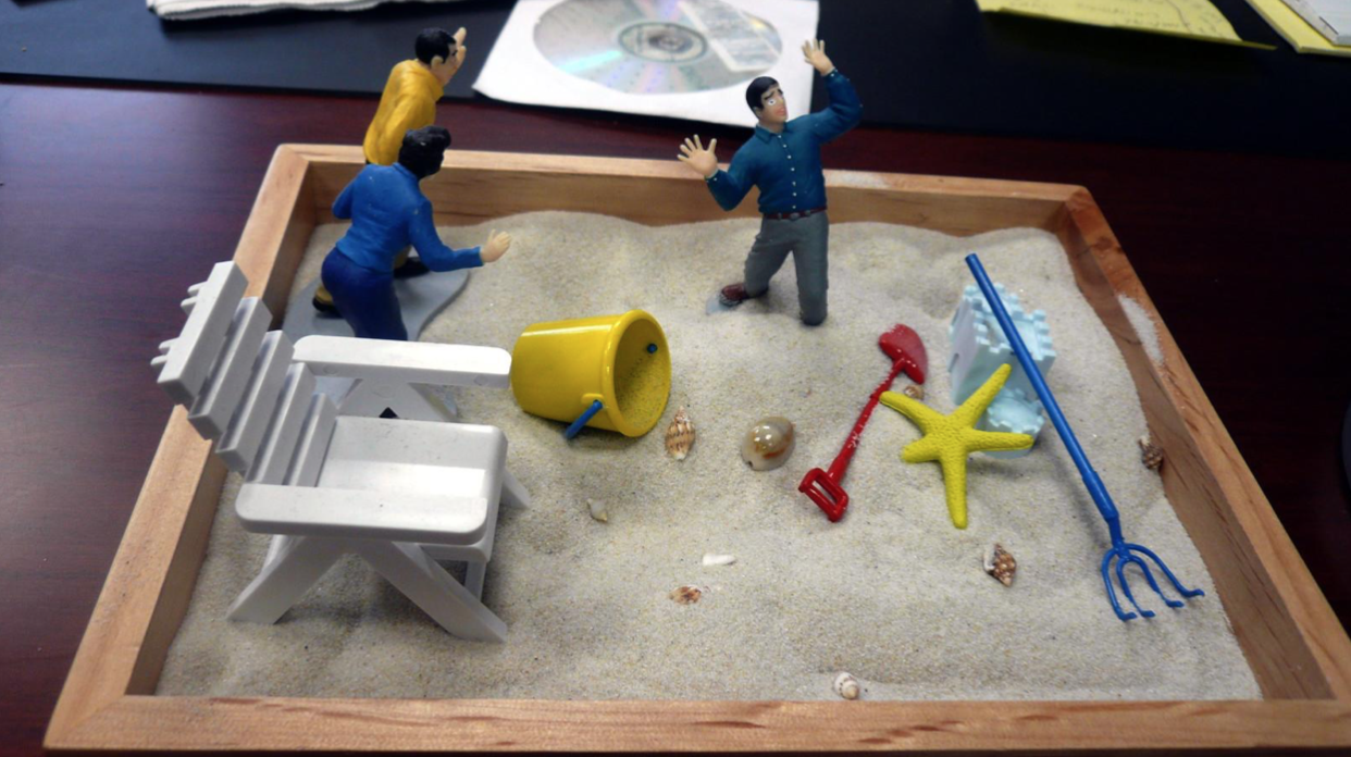 what is sand tray therapy